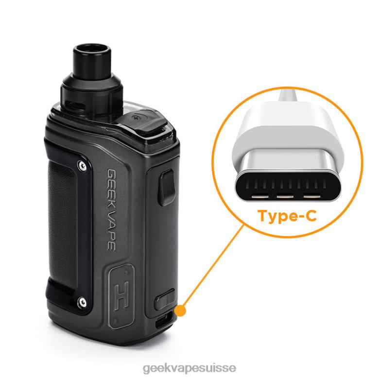 GeekVape h45 (aegis hero 2) kit mod pod édition cristal - Geekvape Boutique DN44X141 cristal d\'or