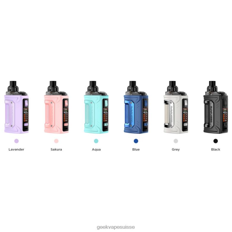 GeekVape h45 classique (aegis hero 2 classic) kit pod 1400mah 4ml - Geek Vape Discount DN44X108 lavande