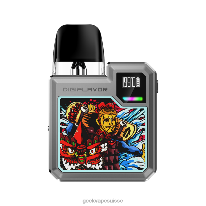 GeekVape kit digiflavor digi-q 1000mah - Geekvape Boutique DN44X71 gris guerrier