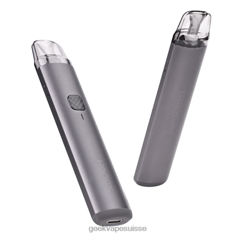 GeekVape kit de démarrage wenax h1 1000mah - Geekvape Sale DN44X119 gris sidéral