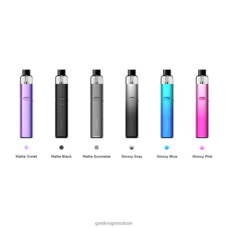 GeekVape kit wenax k2 1000mah 2ml - Geekvape Online DN44X165 bleu brillant