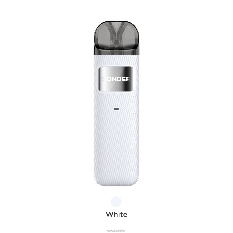 GeekVape Kit système Sonder U Pod 1000 mah - Geek Vape Online DN44X136 blanc