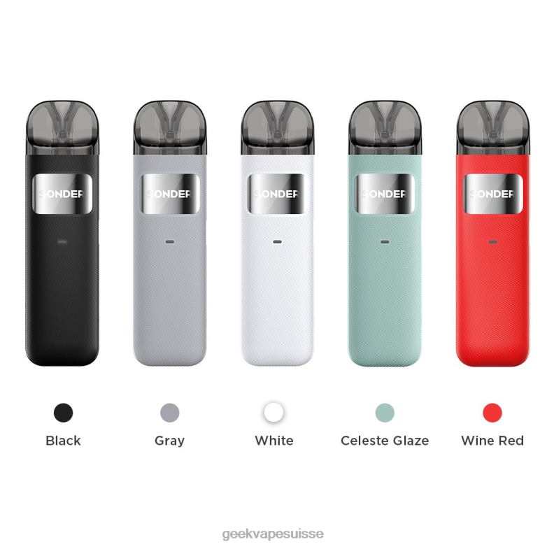 GeekVape Kit système Sonder U Pod 1000 mah - Geek Vape Online DN44X136 blanc