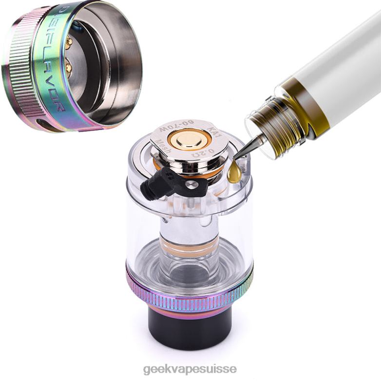 GeekVape réservoir de dosettes digiflavor xp 4,5 ml - Geekvape Boutique DN44X241 bronze à canon