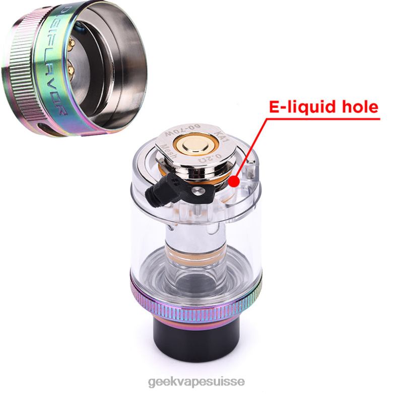 GeekVape réservoir de dosettes digiflavor xp 4,5 ml - Geekvape Boutique DN44X241 bronze à canon